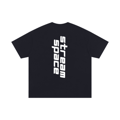 "System Override" StreamSpace Oversized T-Shirt (black)